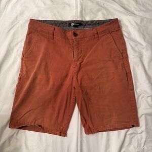 Rip Curl Men's Burnt Orange Flat Front Shorts